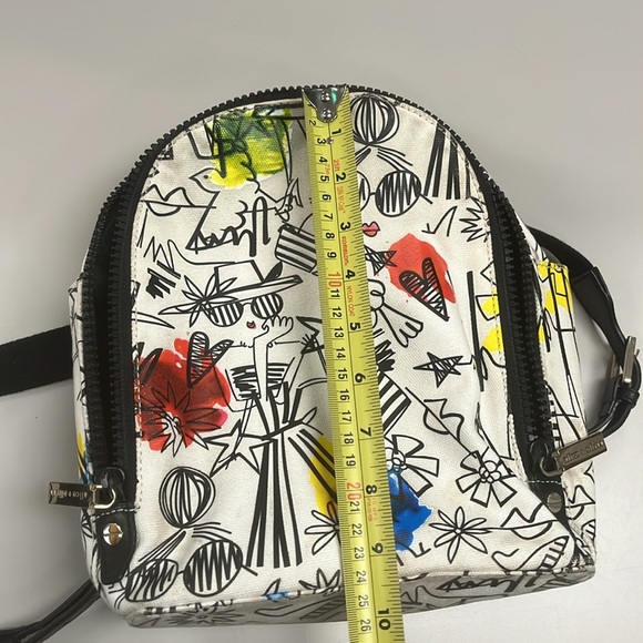 Alice & Olivia Colorful Abstract Print Backpack / preowned OS - Picture 13 of 15